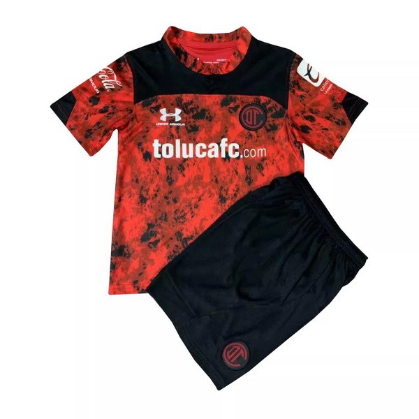 Camiseta Toluca Replica Primera Ropa Niño 2021/22 Rojo